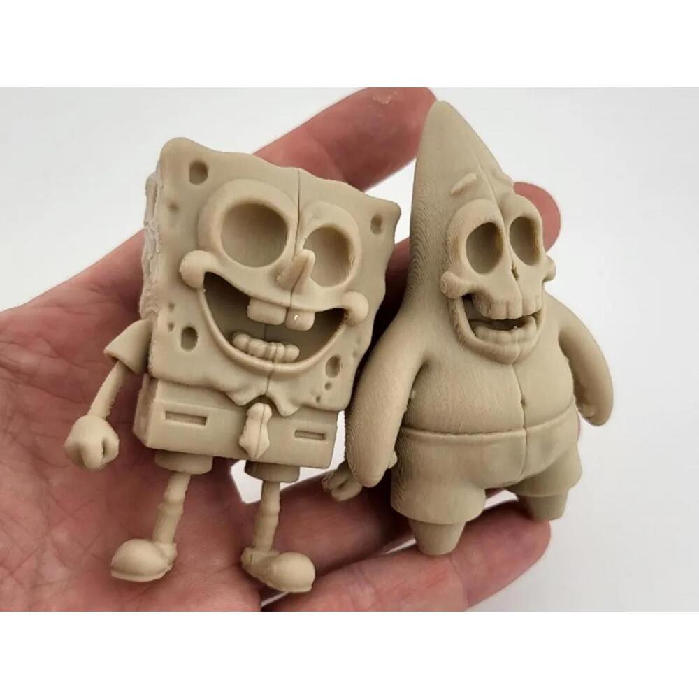 SpongeBob & Patrick Skeleton Duo Bikini Bottom Horror